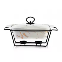 Mondex Naczynie z podgrzewaczem Marble 1.4 l