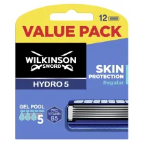 Wilkinson Hydro 5 Skin Protection Regular zapasowe ostrza do maszynki do golenia dla mczyzn 12 szt.