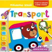 Malowane scenki. Transport