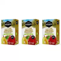 Sady Wincenta Sok 100% jabkowo-gruszkowy naturalnie mtny toczony NFC zestaw 3 x 3 L