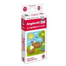 Angielski 3-5 lat. Zagadki obrazkowe. Kapitan Nauka