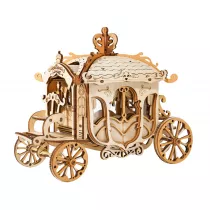 Drewniane Puzzle 3D - Kareta Robotime