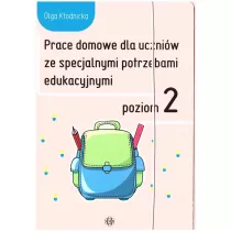 Prace domowe dla uczniw ze specjalnymi potrzebami edukacyjnymi. Poziom 2