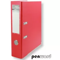 Penword Segregator A4 z okuciem 7.5 cm czerwony