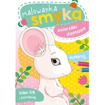Malowanka A4  Malowanka smyka. Zwierzaki domowe SKRZAT 159079