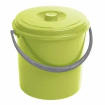 Curver wiadro  z pokrywk zielone