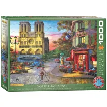 Puzzle 1000 el. Katedra Notre Dame Eurographics