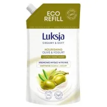 Luksja Od�ywcze kremowe myd�o w p�ynie Oliwka i Jogurt - zapas 400 ml