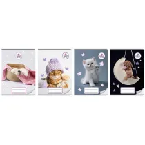 Beniamin Zeszyt A5 The Sweet Pets Kratka 32 kartki pakowane po 10 sztuk