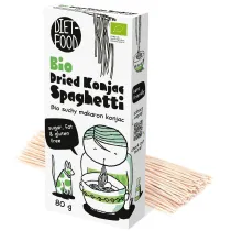 Diet-Food Makaron (suchy konjac) spaghetti bezglutenowy 80 g Bio