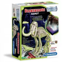 Naukowa zabawa. Skamieniaoci. Mamut fluoresc Clementoni