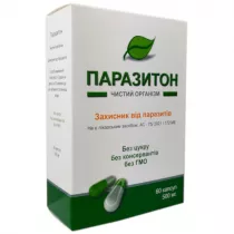 Ukraiskie Kosmetyki Paraziton suplement diety 60 kaps.