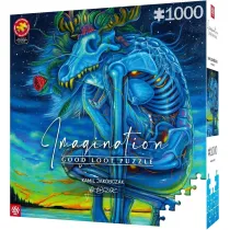 Puzzle 1000 el. Kamil Jak�bczak Bia�y Wilk Good Loot