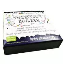 Karty j�zykowe Angielski Vocabulary builder Elementary
