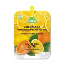 Purena Koncentrat lemoniady cytrynowo-pomaraczowej na 2l 340 g