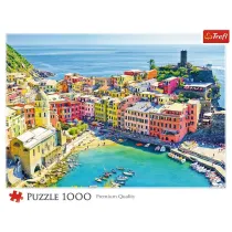 Puzzle 1000 element�w Vernazza Liguria W�ochy TREFL 10988 TR