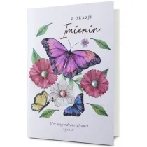 Karnet okazjonalny B6 z kopert� Imieniny Kobieta PAN DRAGON HM200-3140