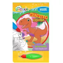 Lubi Dinozaury. Wodne kolorowanie. Niezwyka...