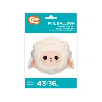 Godan Balon foliowy Owieczka g�owa 43x36cm