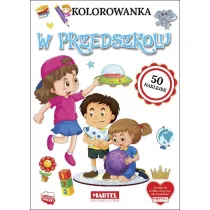 W przedszkolu. Kolorowanka
