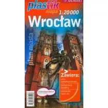 Wroc�aw plan miasta 1:20 000 mapa foliowana