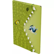 Monumi Teczka A4 Szcz�ka Krokodyl MCF000104