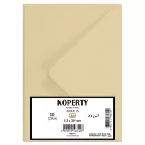 Henry Koperty A5 kremowe 10 szt.
