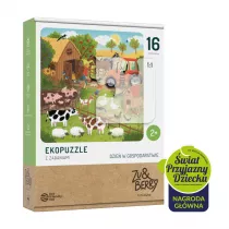 Ekopuzzle 16 el. Dzie w gospodarstwie Muduko