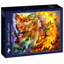 Puzzle 1000 Fantastyczny kolory wiat Bluebird Puzzle