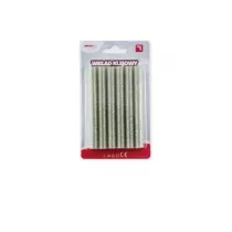 Brewis Wkad klejowy brokatowy srebrny 11mmx10cm