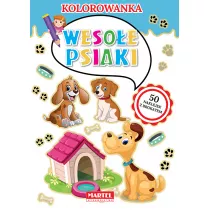 Kolorowanka Wesoe psiaki