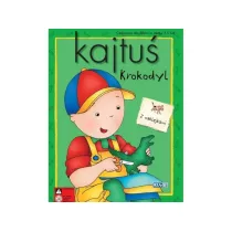 Kajtu z naklejkami. Krokodyl