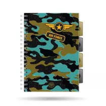 Koozeszyt A5 PP Coolpack force kratka 100 kartek