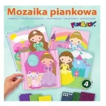 Mozaiki piankowe Girls 4 wzory Titanum