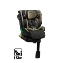 Fotelik Turox I-Size khaki (40-150cm)