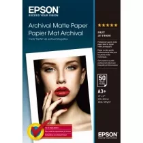 Epson Papier $ Archival Matte Paper 50 Arkuszy 192 g/m  A3+