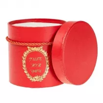 Rozette Pude�ko Flower Box czerwony