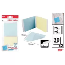 Mp Main Paper Karteczki samoprzylepne przezroczyste 75x75mm 60 szt.