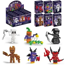 Klocki halloween potw�r 30el MIX