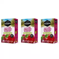 Sady Wincenta Sok 100% jabkowo-winiowy naturalnie mtny toczony NFC zestaw 3 x 3 L