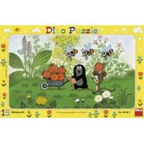 Puzzle 15 Krecik na wycieczce DINO Dino Toys