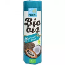 Pural Ciastka markizy kakaowe z kremem kokosowym wegaskie 300 g Bio