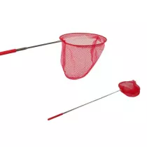 Siatka na motyle teleskopowa czerwona 85cm Leantoys