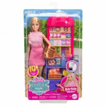 Barbie Lalka Malibu na zakupach JCT05 MATTEL