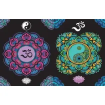 Colorvelvet Notatnik Welwetowy A5 Mandale
