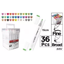 Mp Main Paper Markery dwustronne Chromax 36 szt.