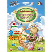 Wielkanocny pakiet 3. Wielkanocne piaskowe obrazki Niko