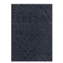Artdruk Litery samoprzylepne 2,5 cm 8 arkuszy czarne