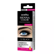 Venita Professional Henna Color Gel elowa farba do brwi i rzs 1.0 Black 30 g