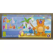 Mona Farby plakatowe 8 kolorw